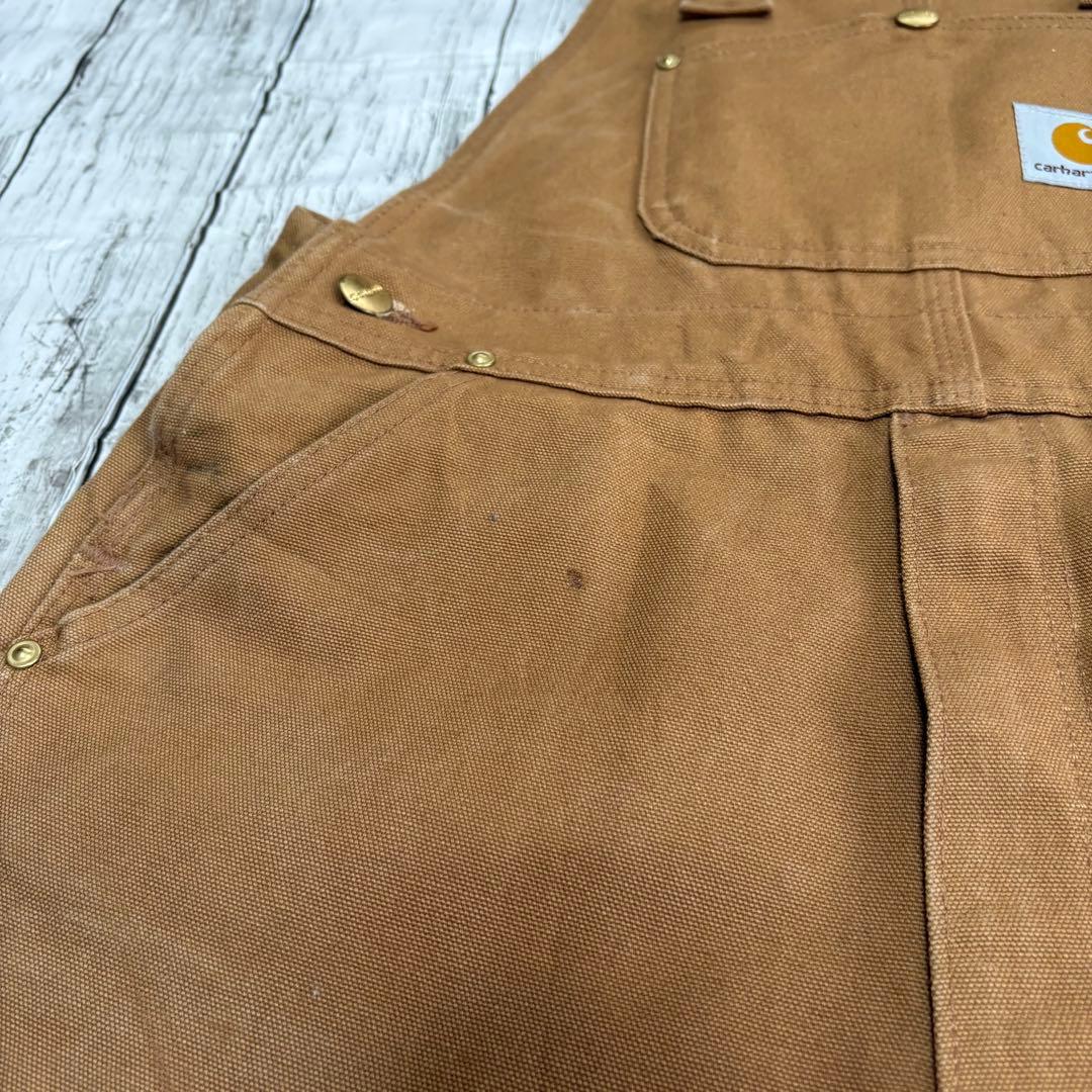 Carhartt カーハート ダック地 ダブルニー オーバーオール XL