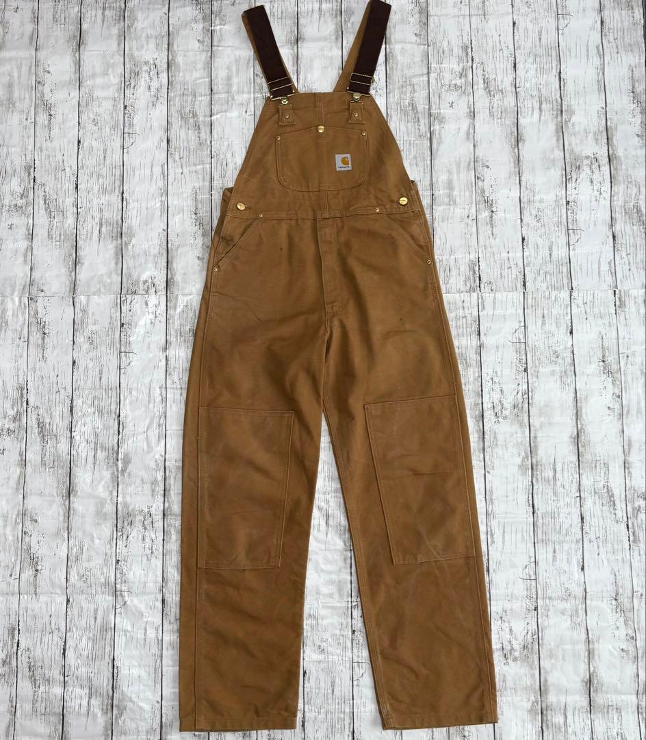 Carhartt カーハート ダック地 ダブルニー オーバーオール XL