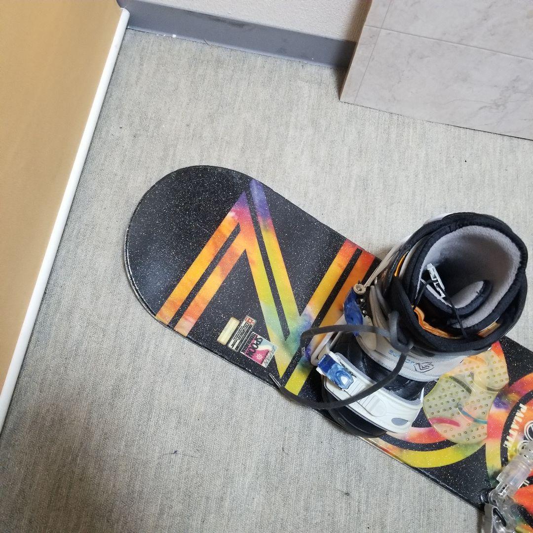 ジュニアスノーボード BURTON SPOON 3点セット