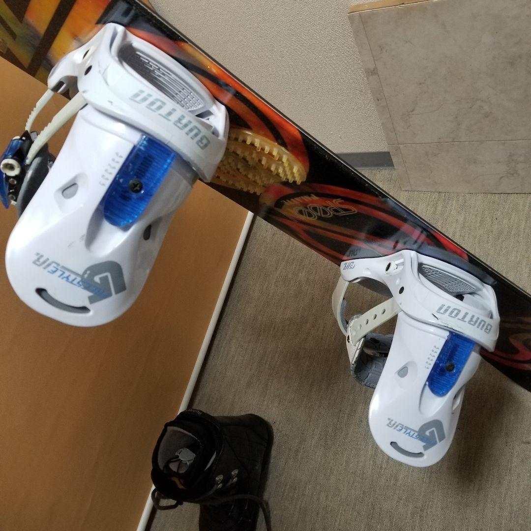 ジュニアスノーボード BURTON SPOON 3点セット