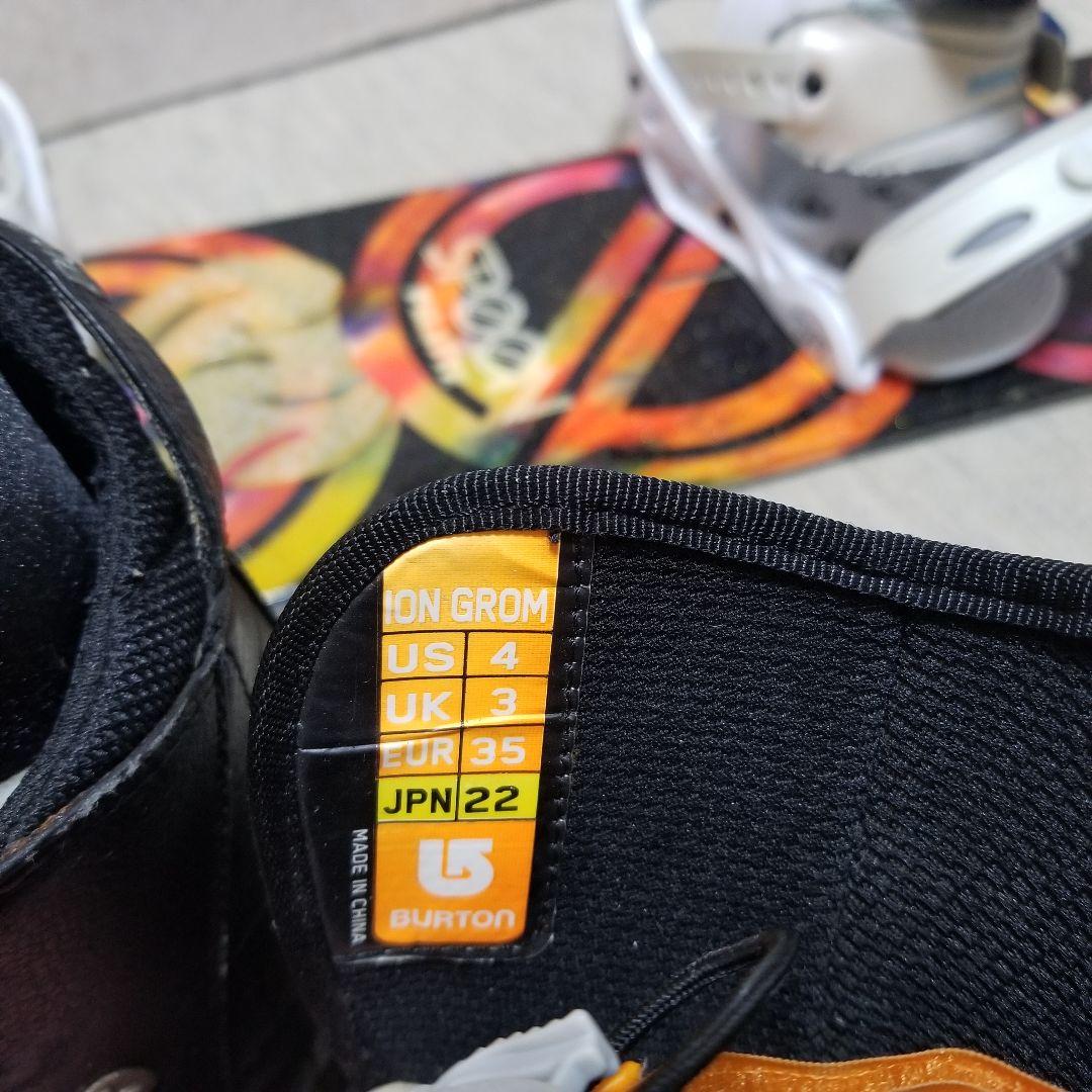 ジュニアスノーボード BURTON SPOON 3点セット