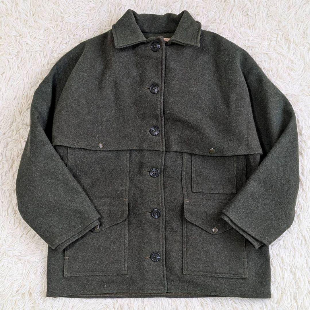 FILSON USA製 ダブルマッキーノ クルーザージャケット カーキ S