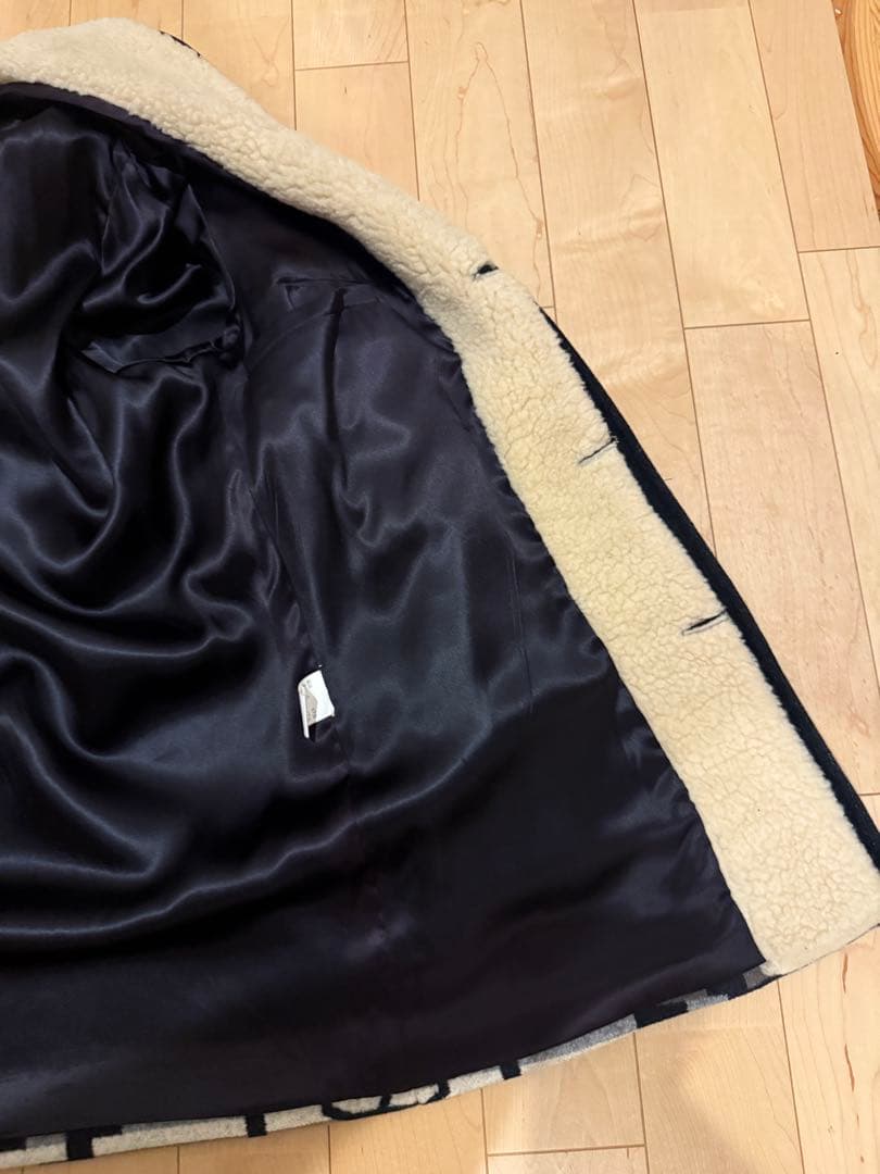 Pendleton 幾何学模様ウールコート サイズ40