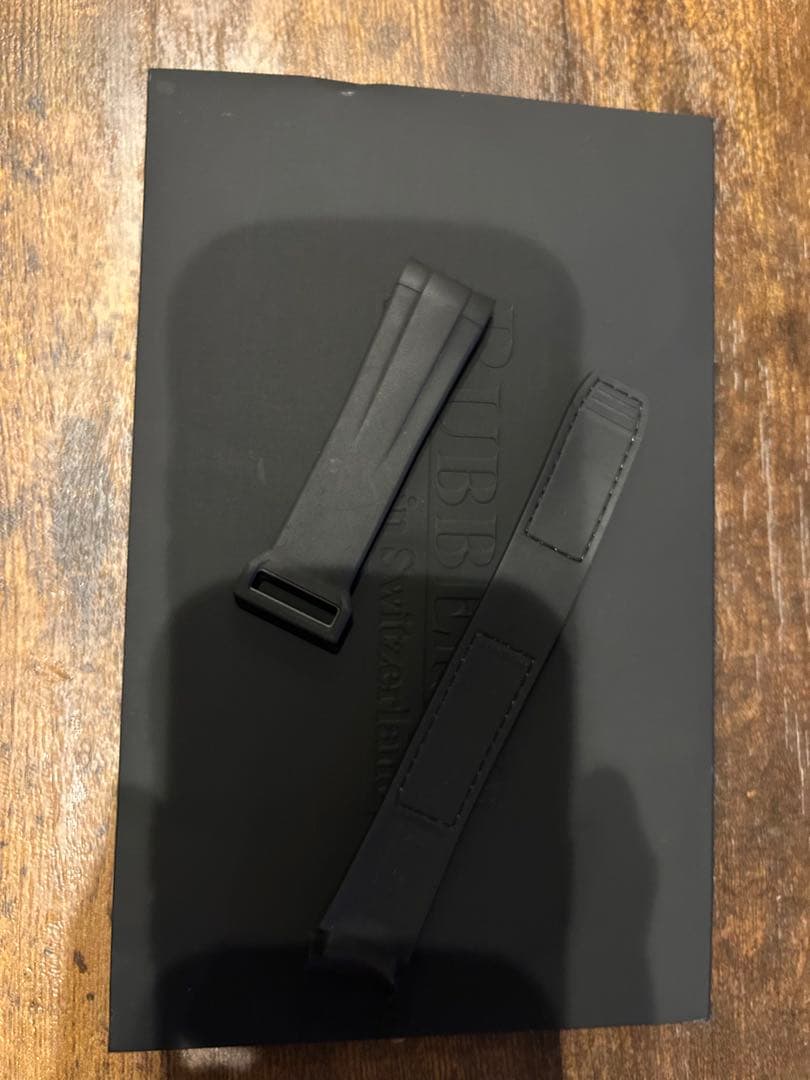 Rubber B ブラック ラバーストラップ 214270専用Mサイズ