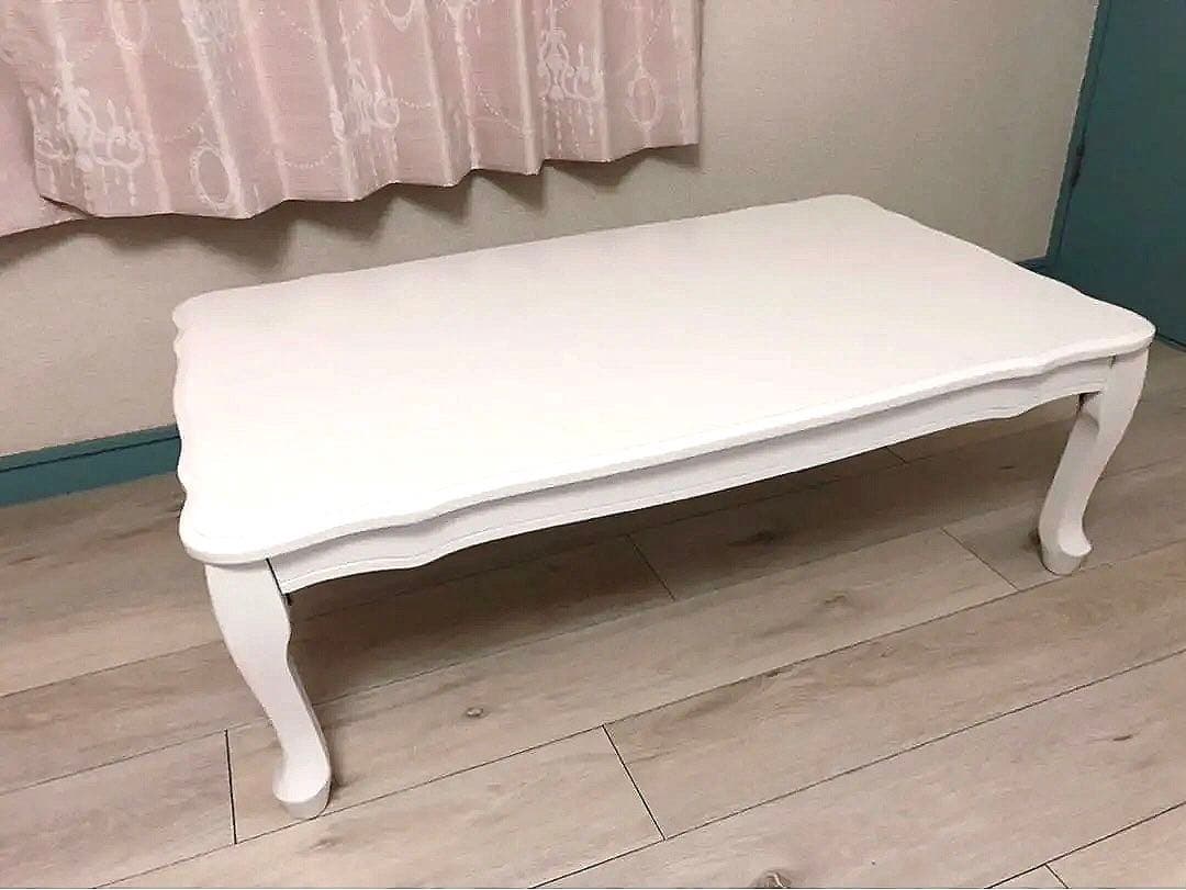 ホワイトクラシックセンターテーブル、ロマプリ 量産型