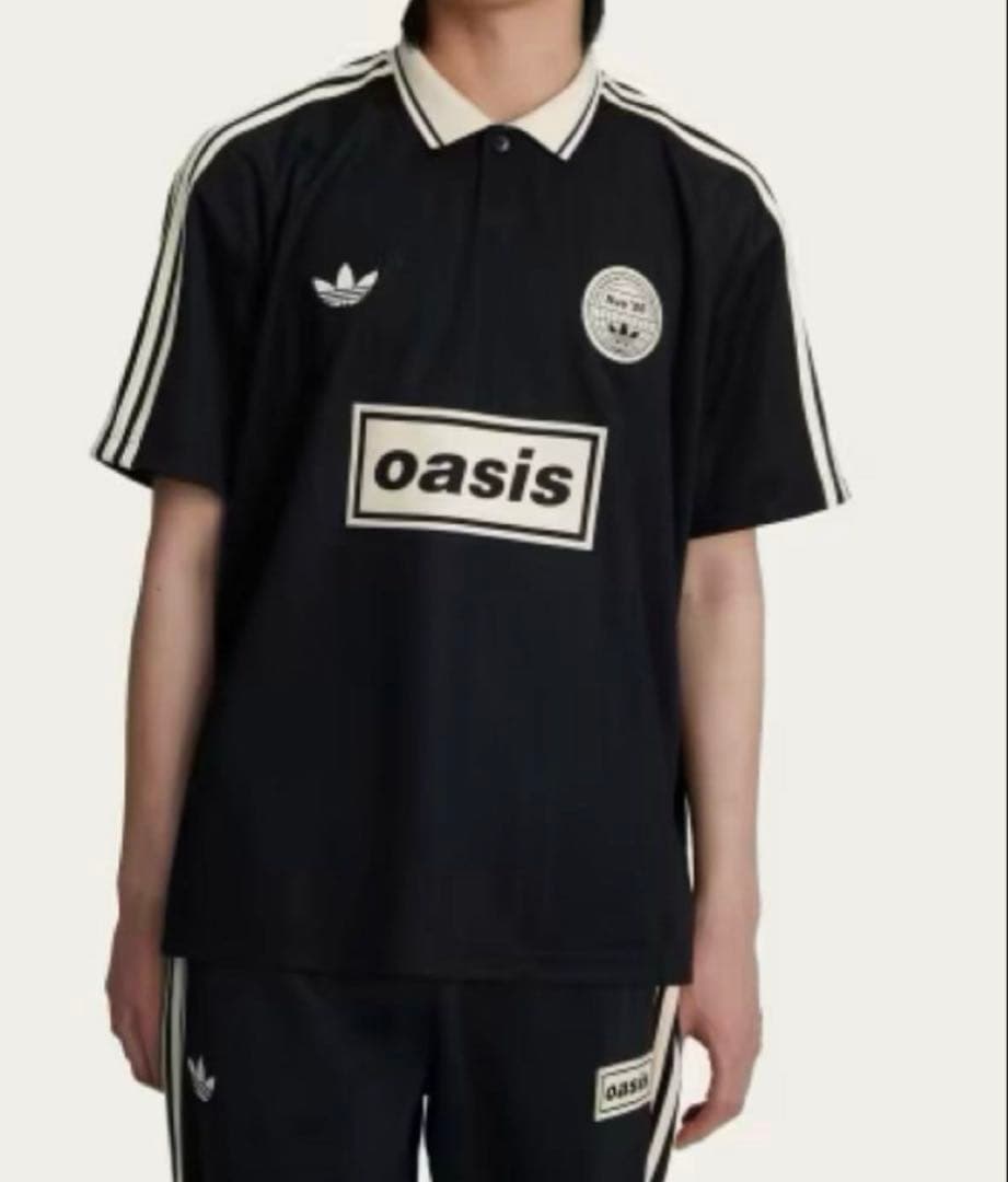 adidas oasis ポロシャツ ブラック　Sサイズ