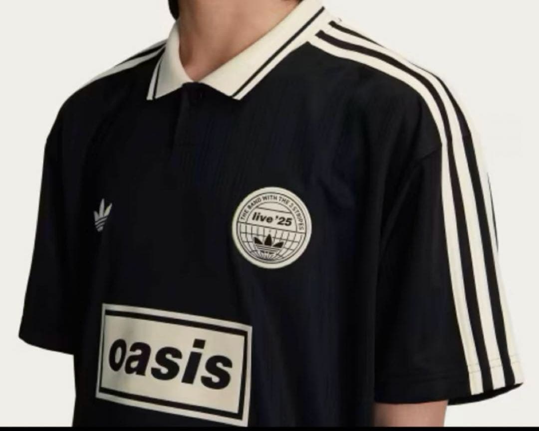 adidas oasis ポロシャツ ブラック　Sサイズ