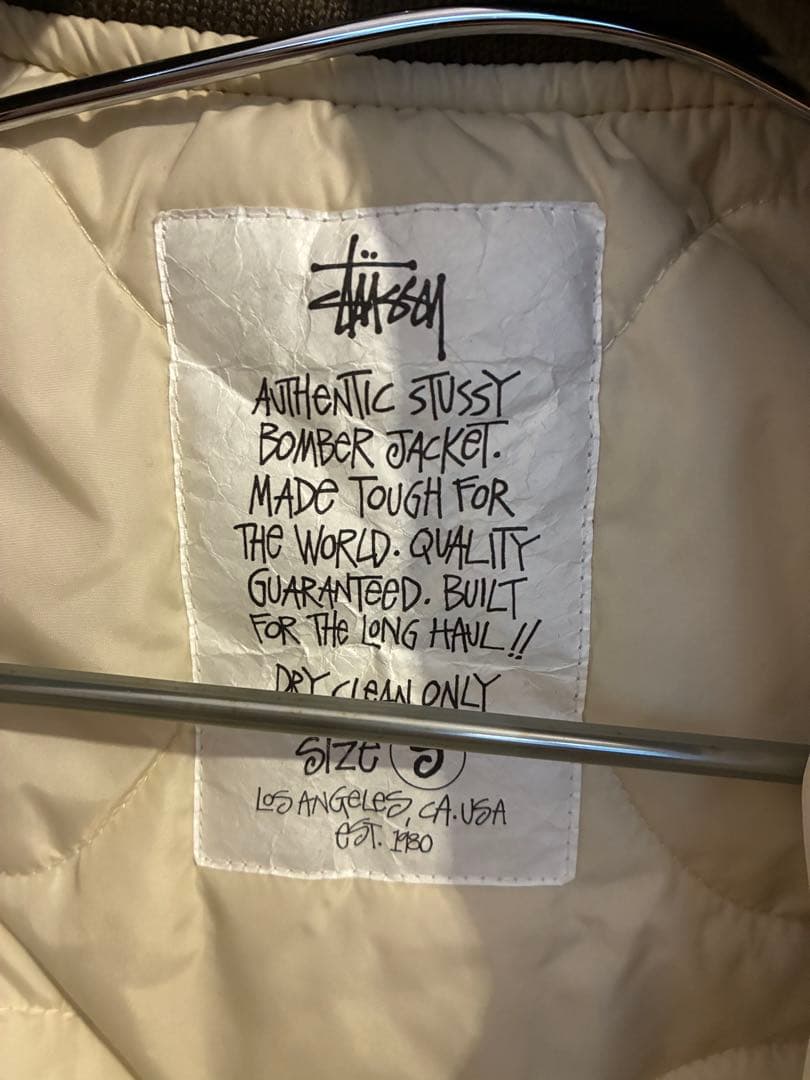 ジャケット・アウター STUSSY BUILT REVERSIBLE BOMBER JACKET