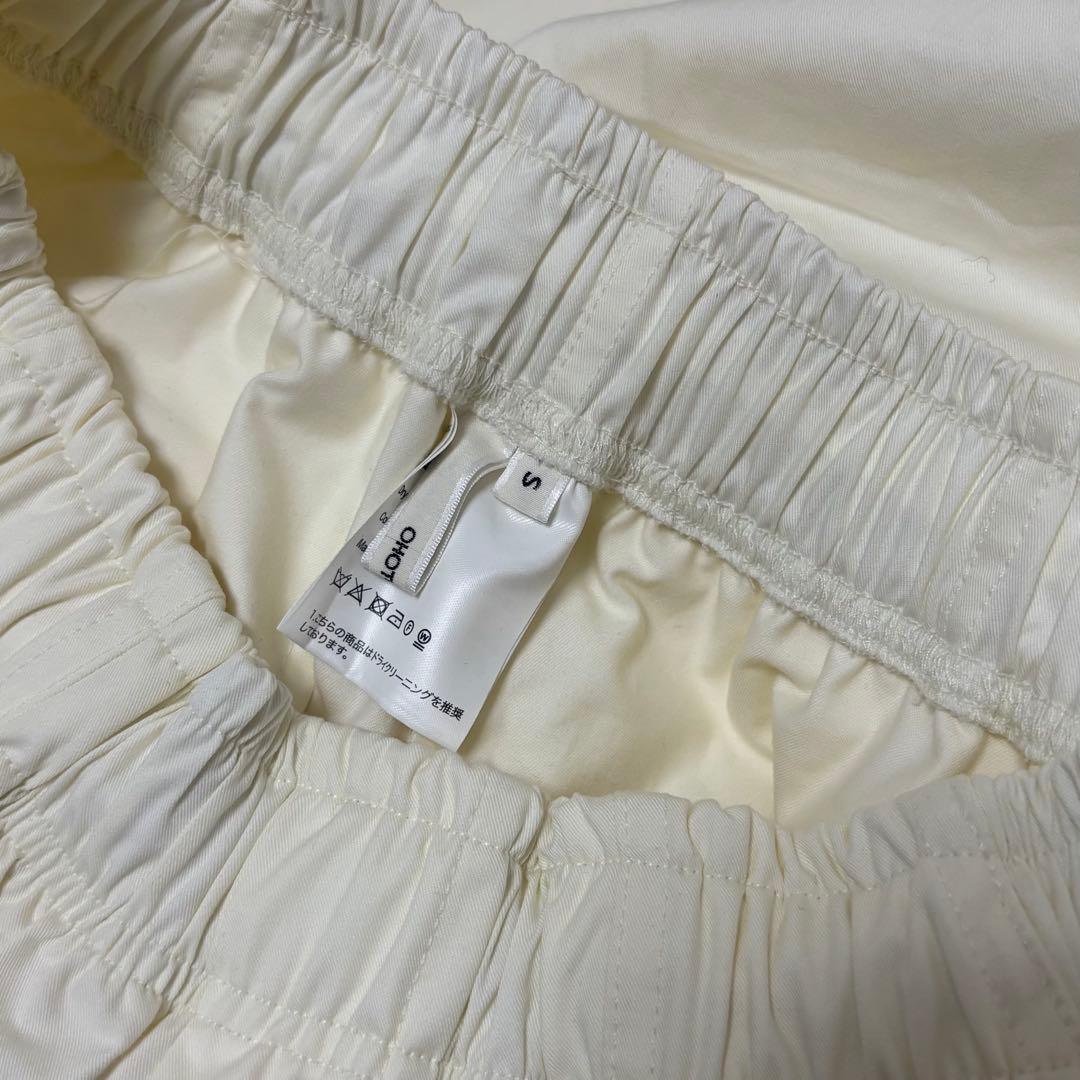 ohotoro/Slice Cargo Pants ivoryタグ付き