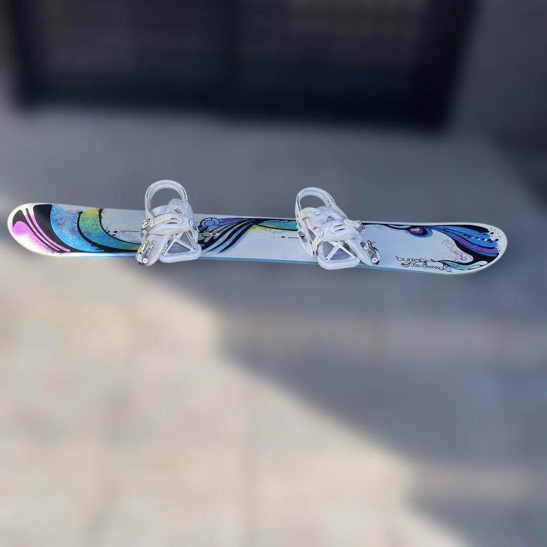 Burton Feelgood スノーボード　ビンディング・ケース付き