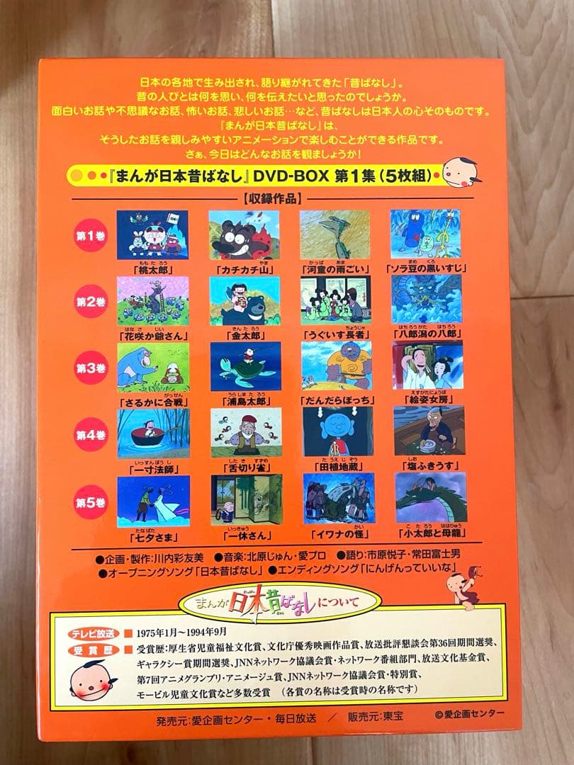 k2 まんが日本昔ばなし DVD ボックスセット 全20巻