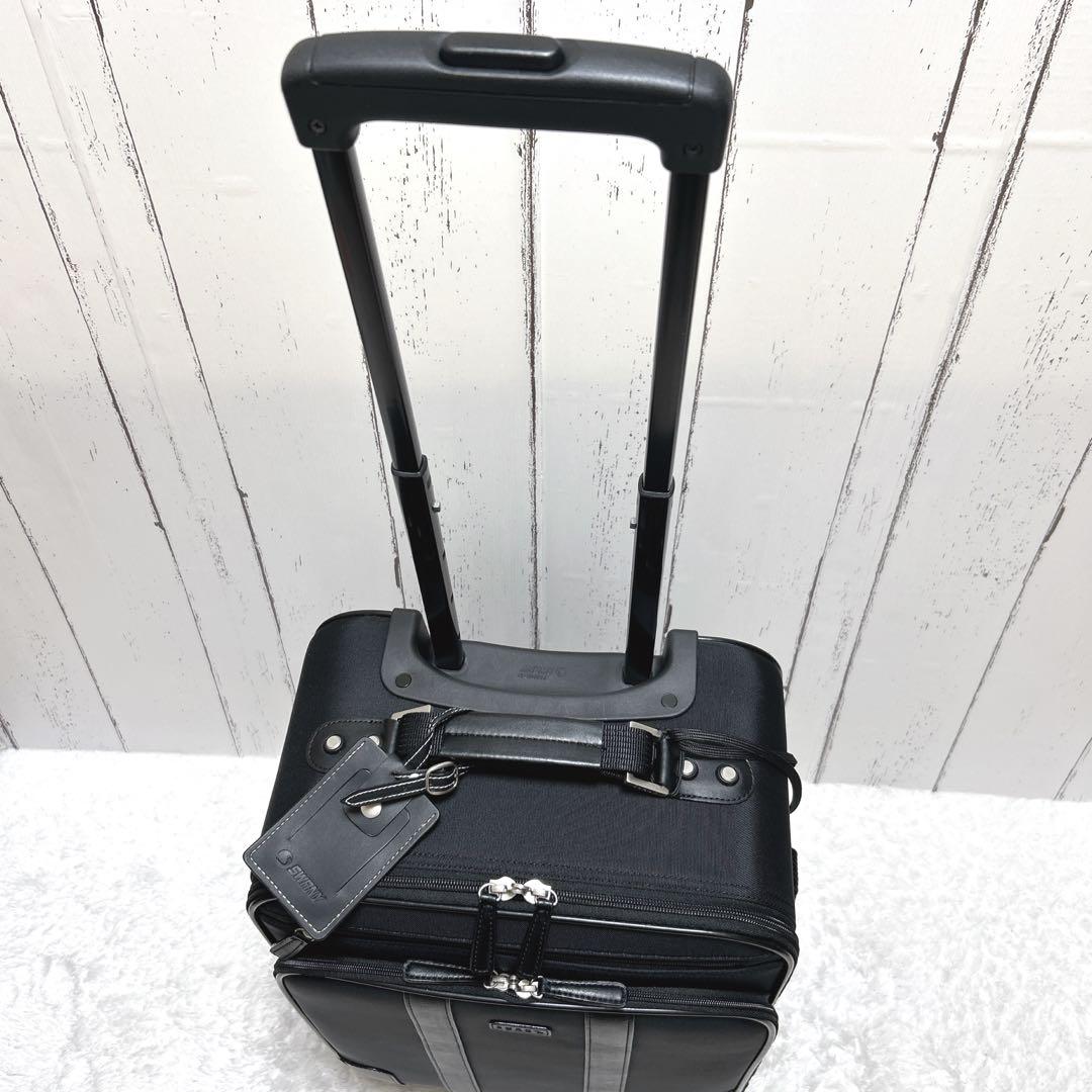 【美品】SWANY スワニー キャリーケース　ベネチーオ　Lサイズ ブラック