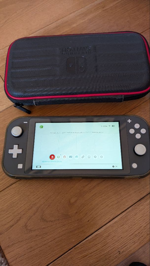 ニンテンドー スイッチ ライト グレー 任天堂 本体 カバー付