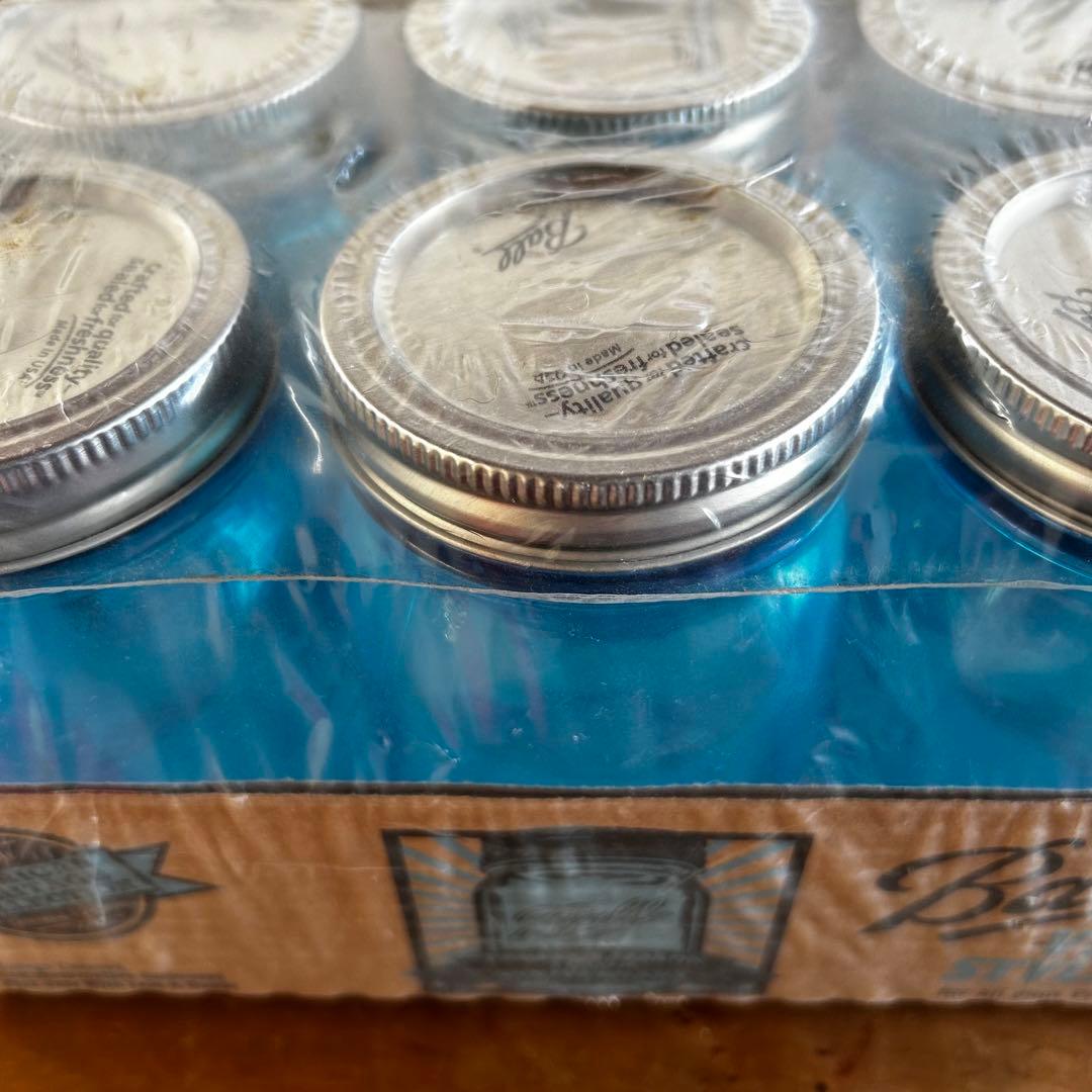 限定】 Ball ボール メイソンジャー 16oz 100周年記念 ブルー 6本