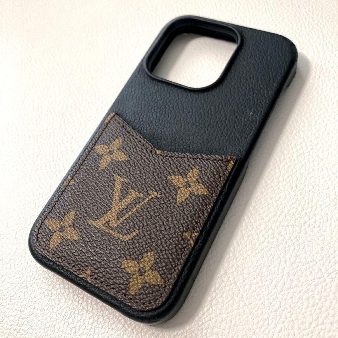 【kk】ルイヴィトン　iPhone15Pro スマホケース モノグラム