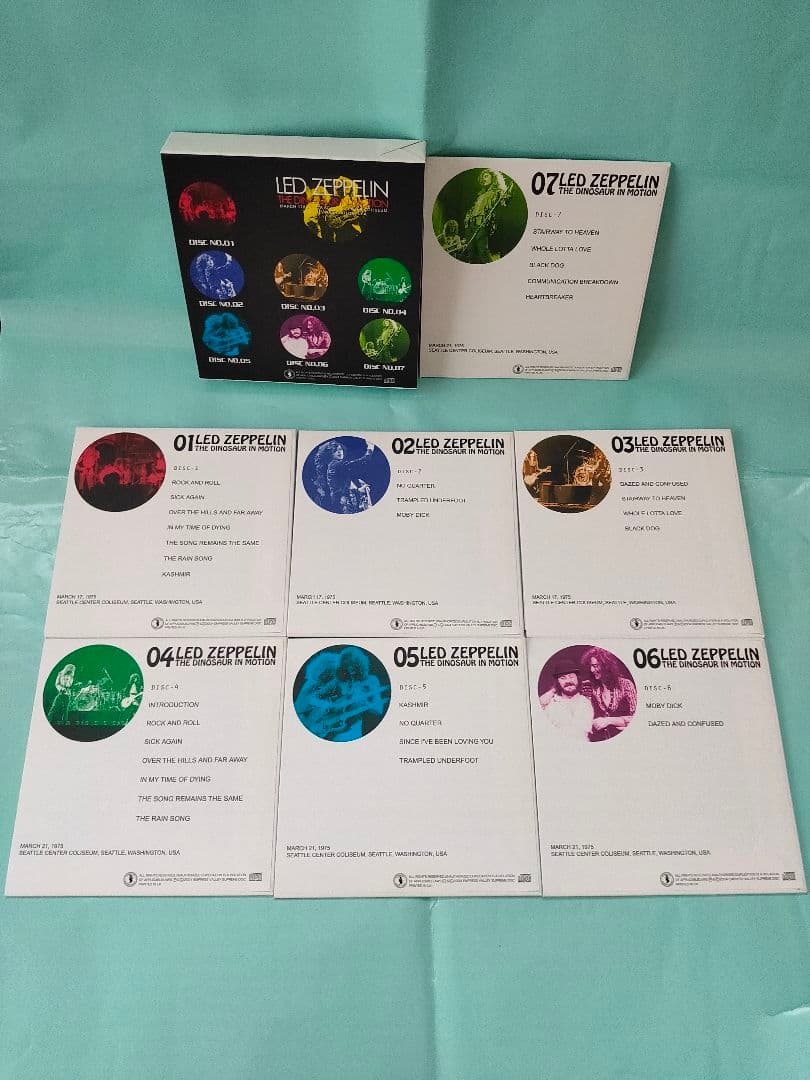 ★レッド・ツェッペリン★Dinosaur In Motion⭐️7CD 美品