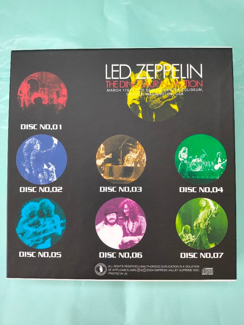 ★レッド・ツェッペリン★Dinosaur In Motion⭐️7CD 美品