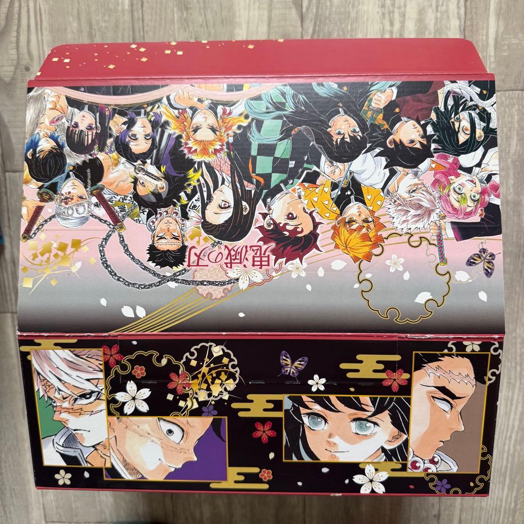 鬼滅の刃 全巻セット 全巻収納ボックス　特製しおり