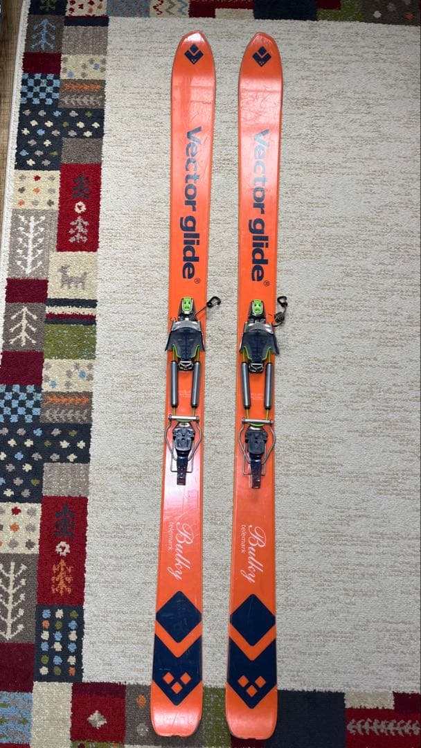 Vector glide Bulky テレマーク　スキー板 BD O1