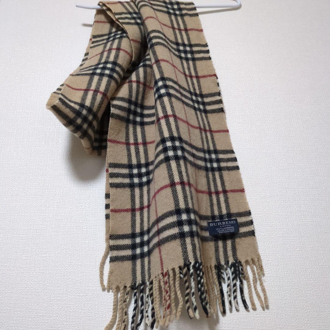 り*ー様 BURBERRY LONDON バーバリー ノバチェック マフラー