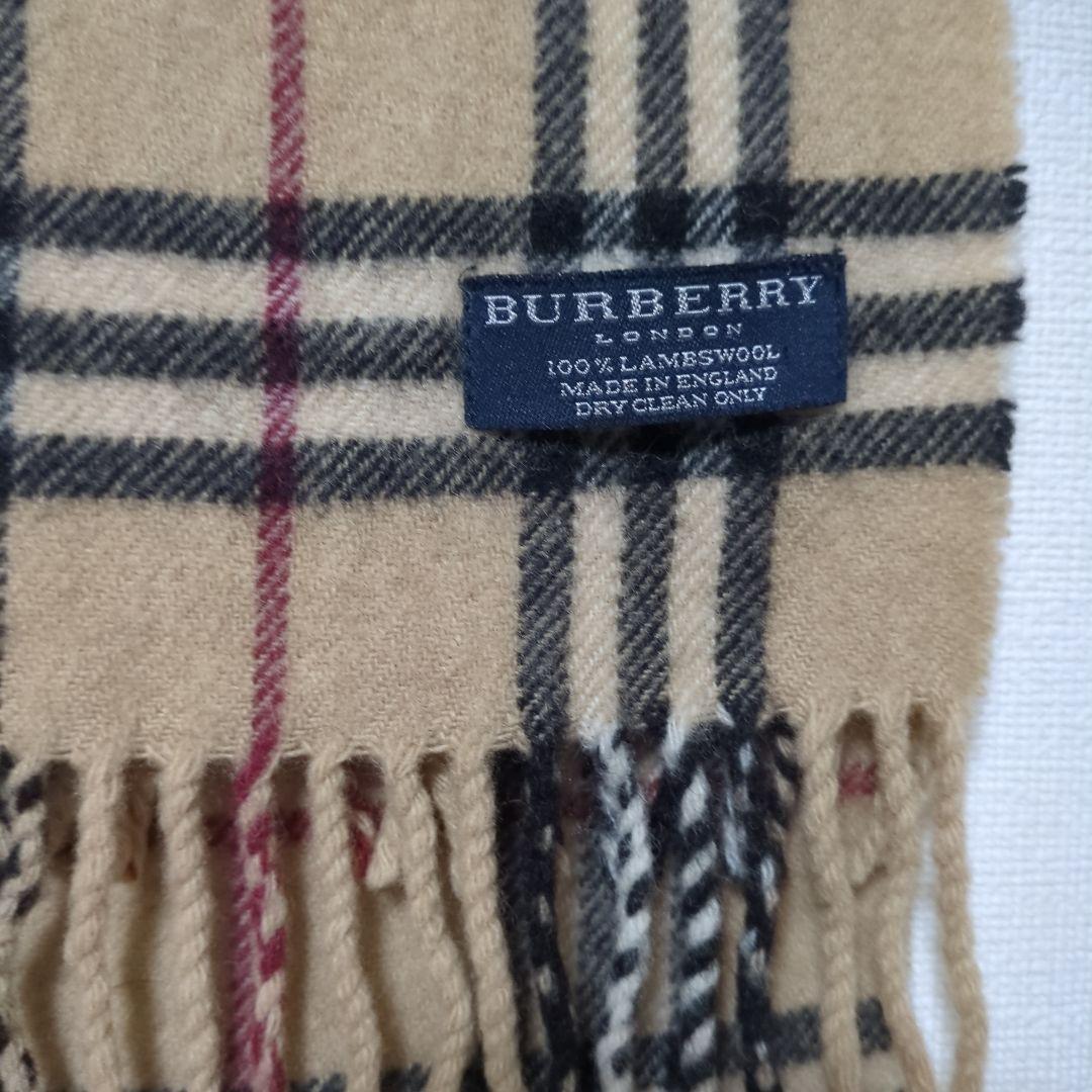 り*ー様 BURBERRY LONDON バーバリー ノバチェック マフラー
