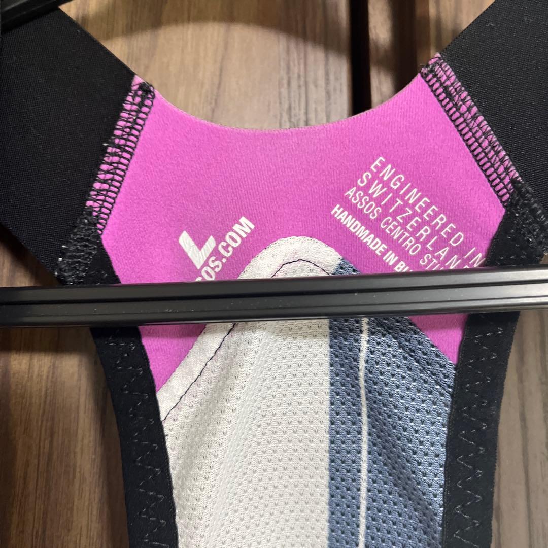 ASSOS Lサイズ ブラック ビブショーツ