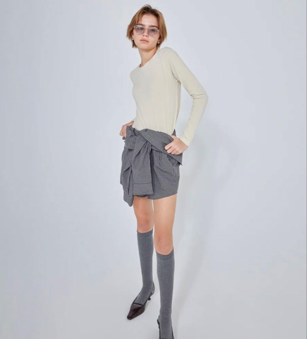 searoomlynn Daddyscheckショートオールインワン　即購入可