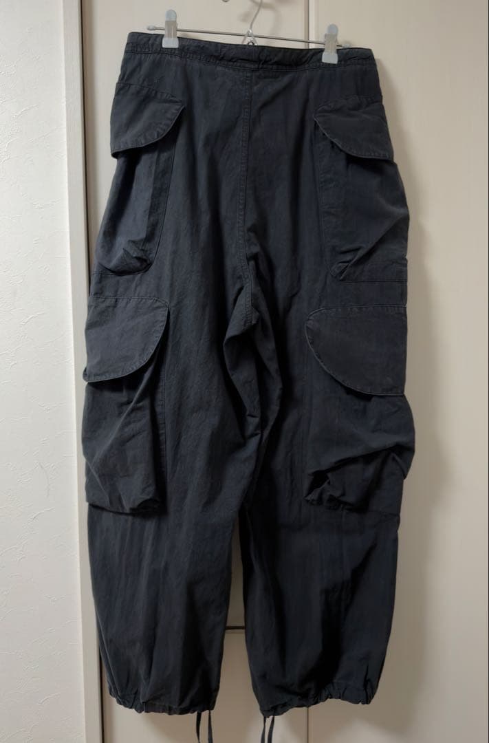 Entire Studios ブラックカーゴパンツ XS