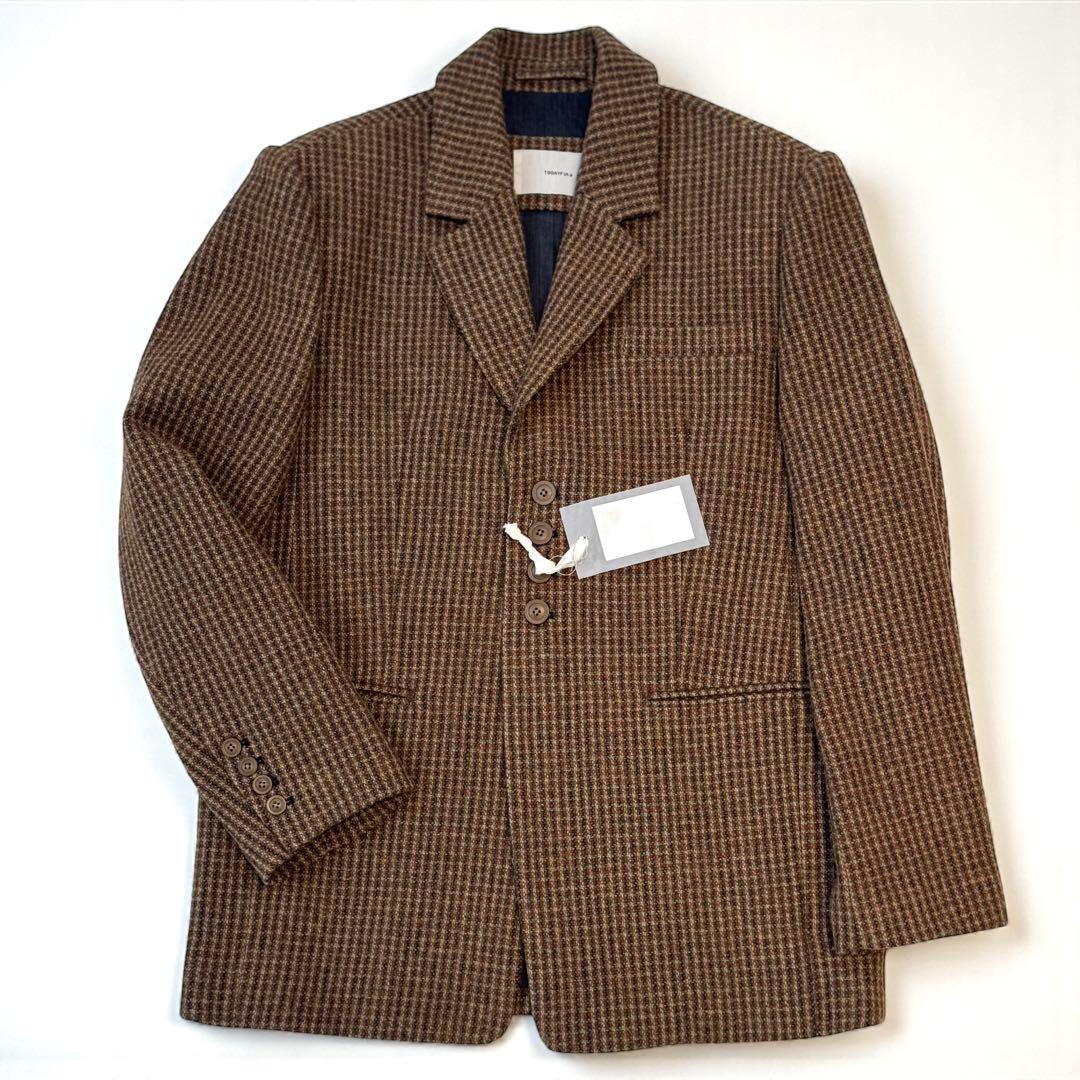 ◼️新品TODAYFUL ウールチェックジャケット SIZE36