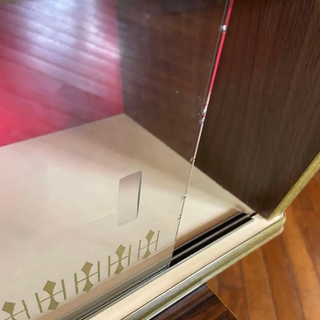 ビンテージ　キャビネット　カップボード　キッチン収納家具　昭和レトロ