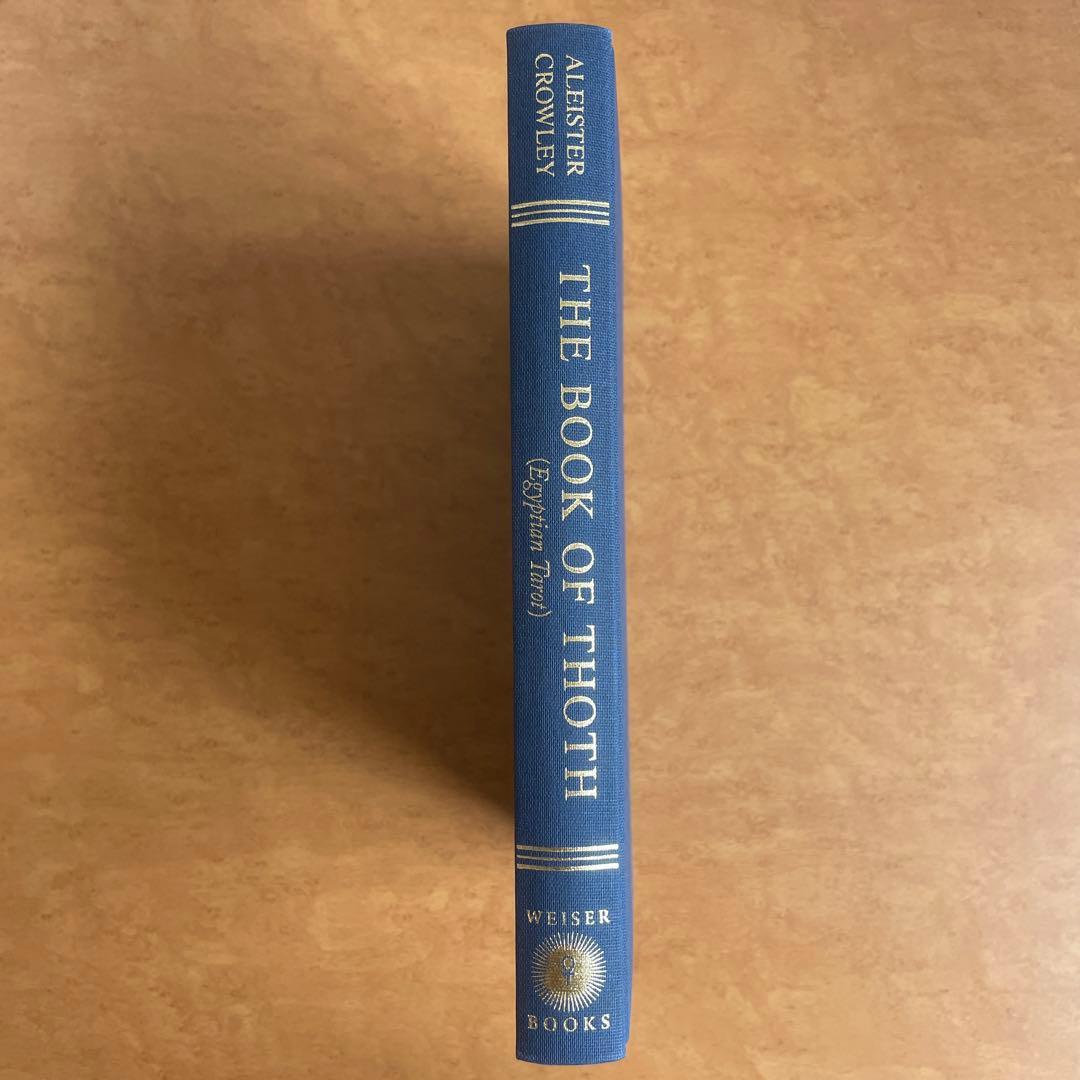 洋書 THE BOOK OF THOTH (Egyptian Tarot)