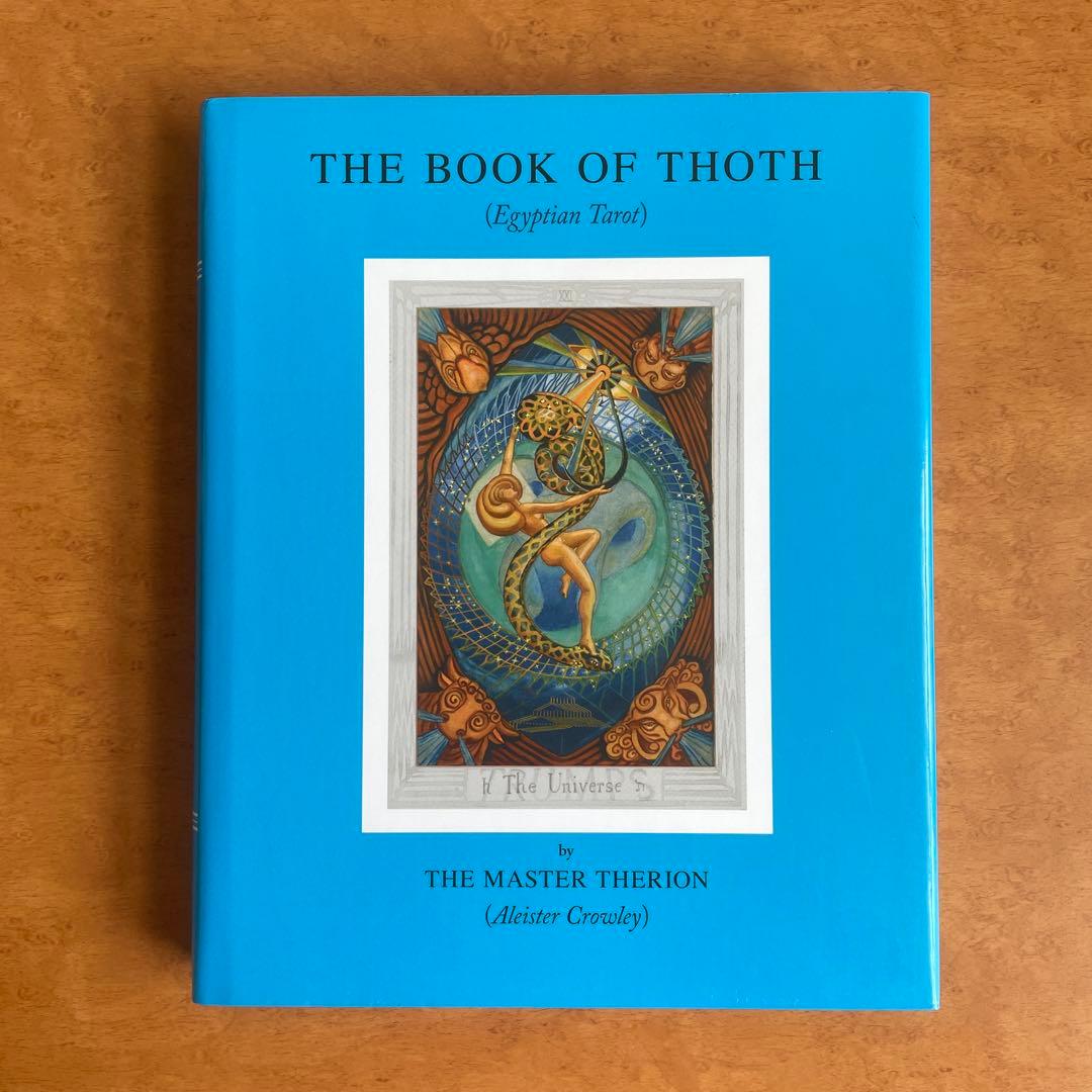 洋書 THE BOOK OF THOTH (Egyptian Tarot)