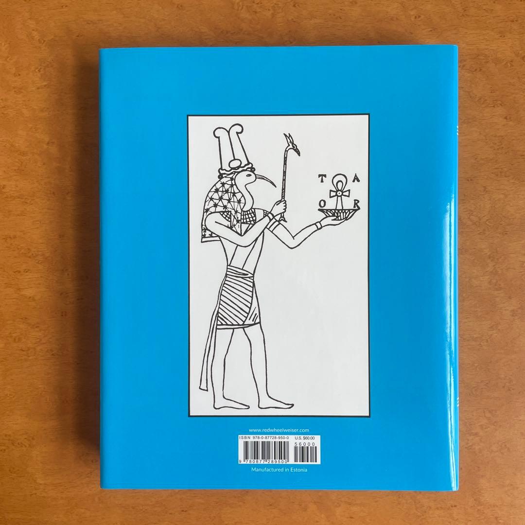 洋書 THE BOOK OF THOTH (Egyptian Tarot)