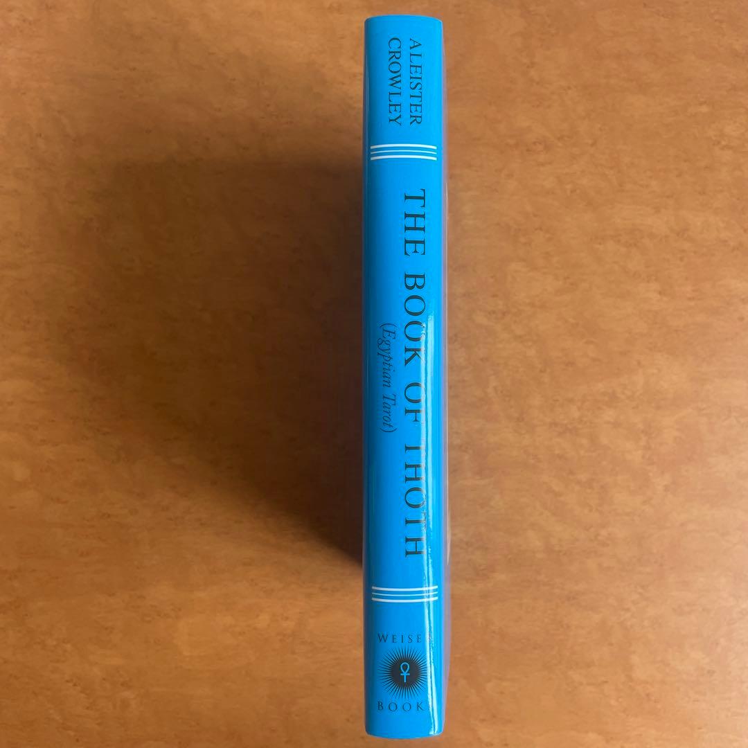 洋書 THE BOOK OF THOTH (Egyptian Tarot)