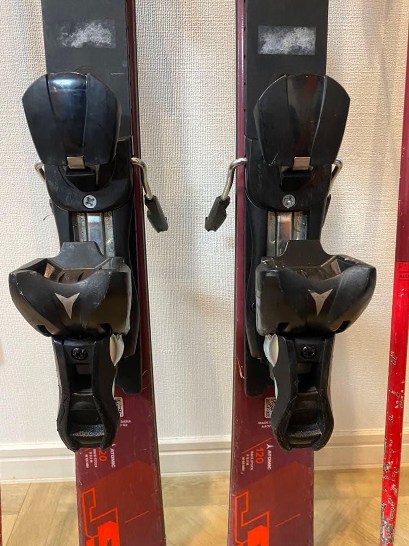 Atomic Redster J9 120cm スキーセット ストック付き