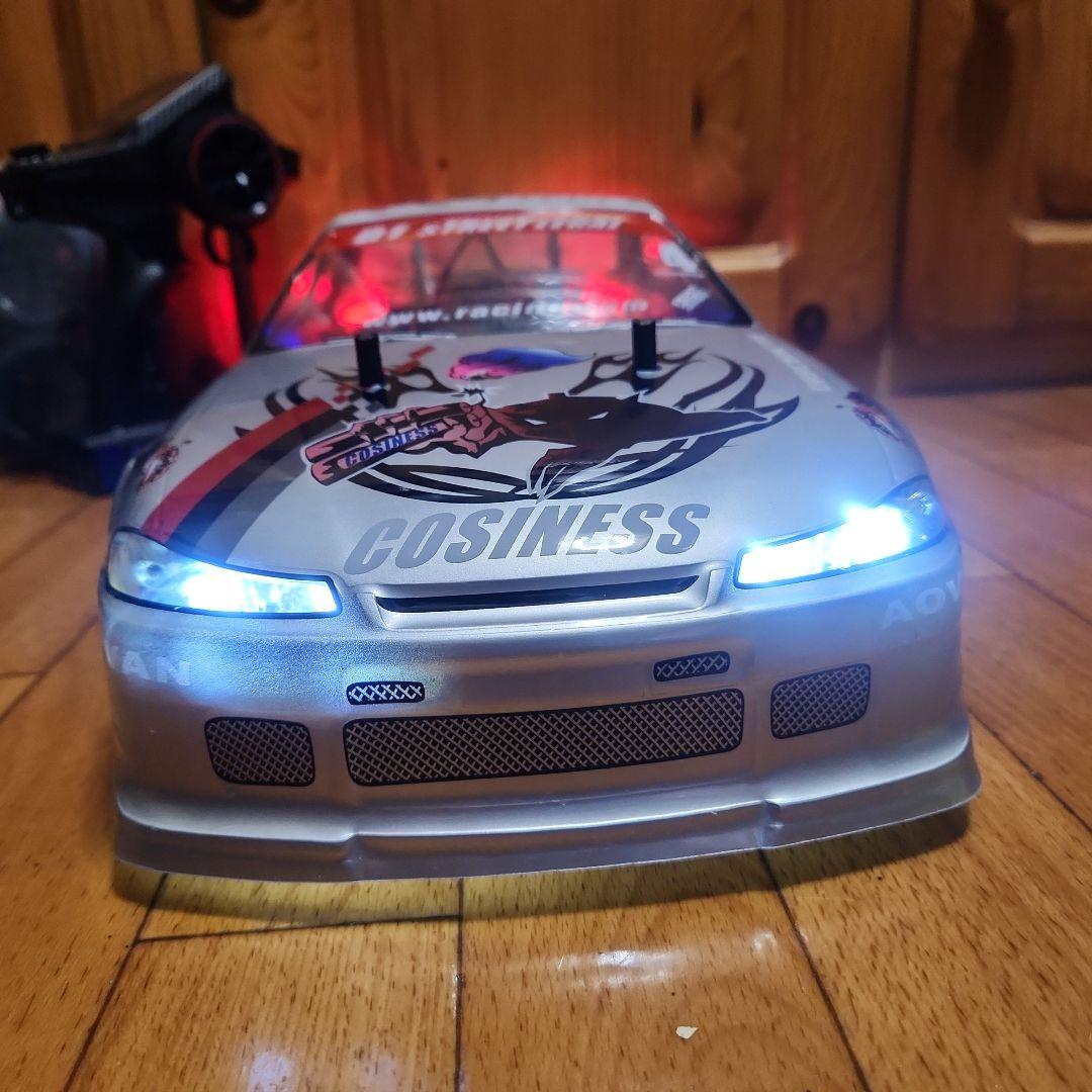 ■■専用■タミヤ ドリフト ラジコン フルセット　TT02 ド派手　15　ボディ