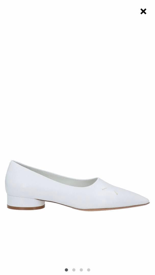 【未使用】定価12万円 マルジェラ フラットパンプス バレエシューズ