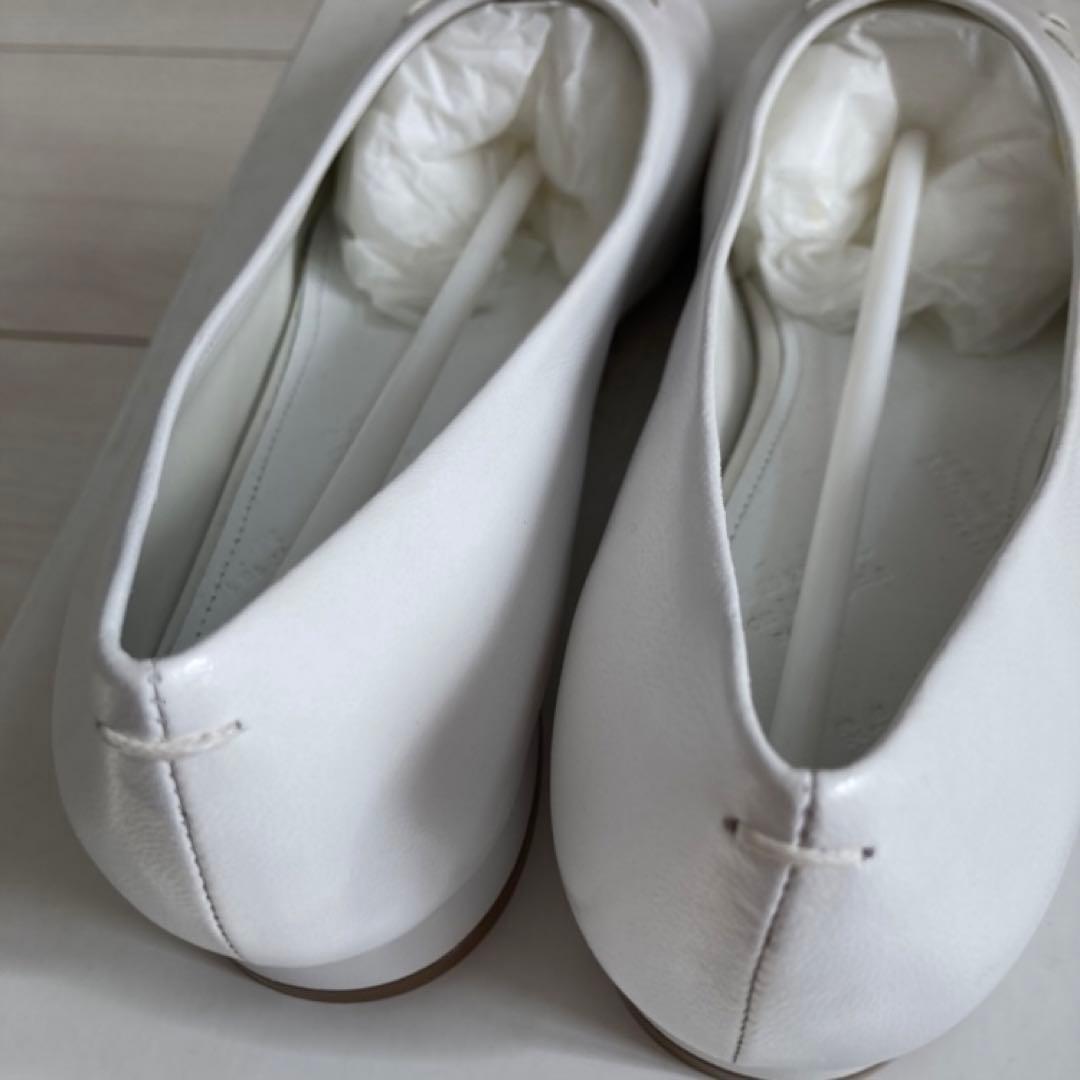 【未使用】定価12万円 マルジェラ フラットパンプス バレエシューズ