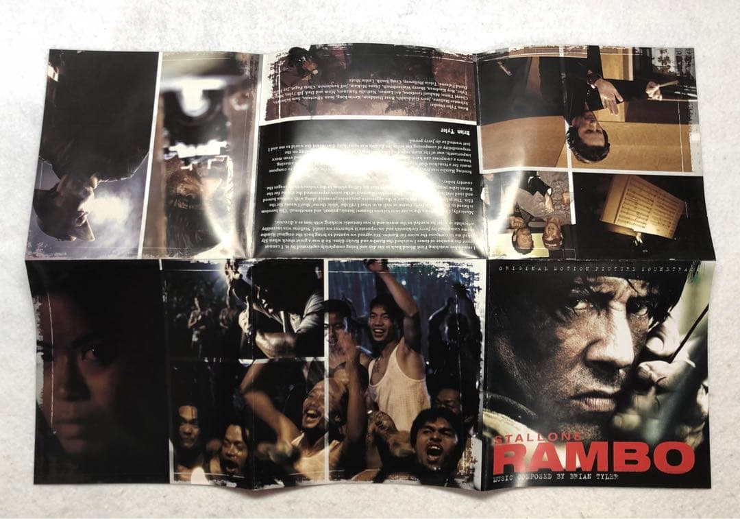 映画ランボー STALLONE RAMBO サウンドトラック CD スタローン
