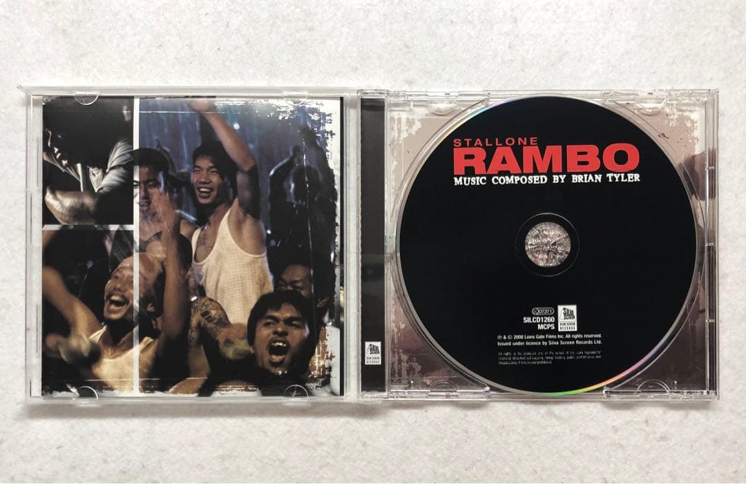 映画ランボー STALLONE RAMBO サウンドトラック CD スタローン