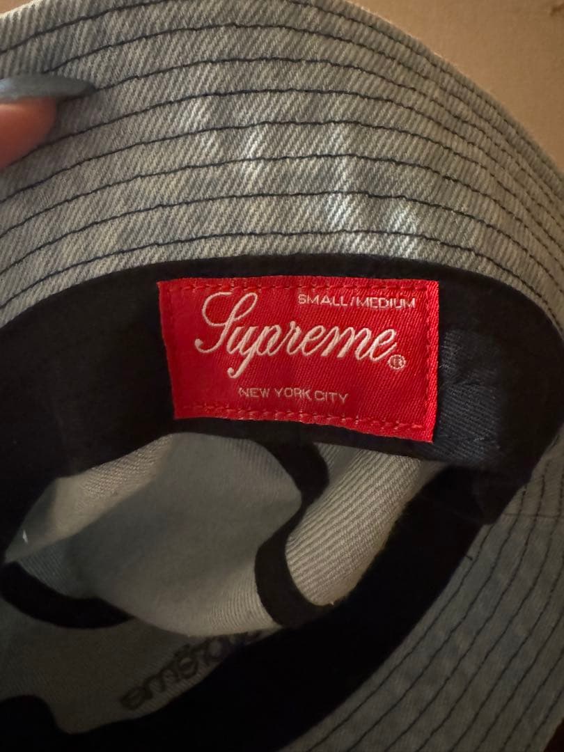 supreme バケットハット デニム生地