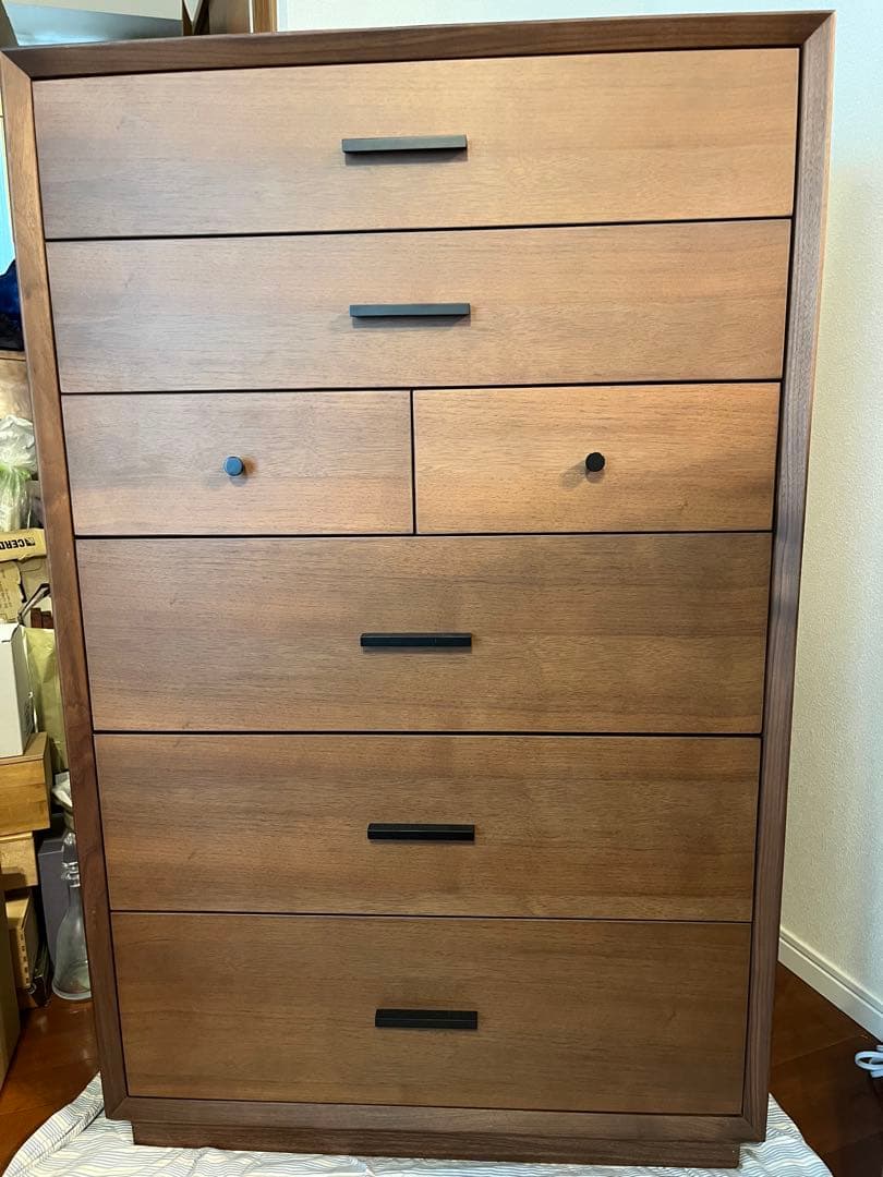 ニトリ6段引出し　ハイチェストNフィルン800