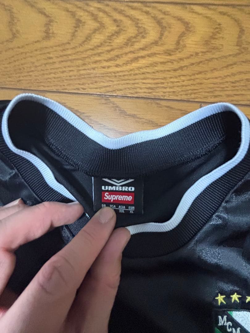 supreme umbro soccer jersey ゲームシャツ
