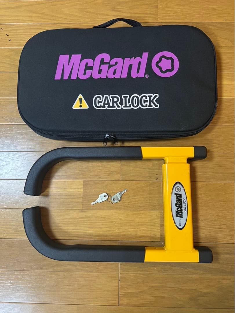 【美品】McGard CAR LOCK イエロー