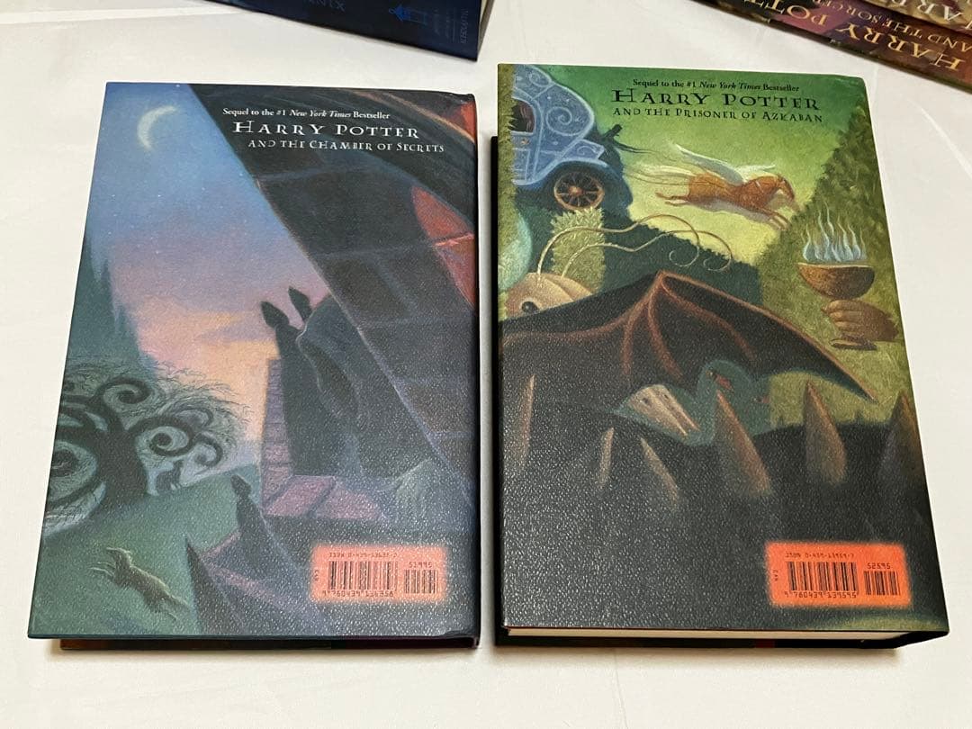 洋書・ハリーポッター5巻セット・5冊セット・収納BOX付き・ペーパーボックス付き