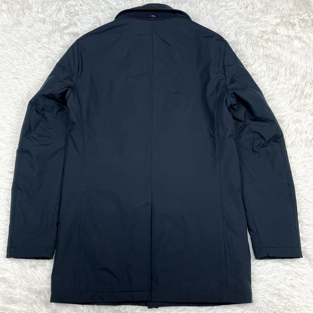 美品 ヘルノ レイヤード チェスターコート HERNOTECH 2way