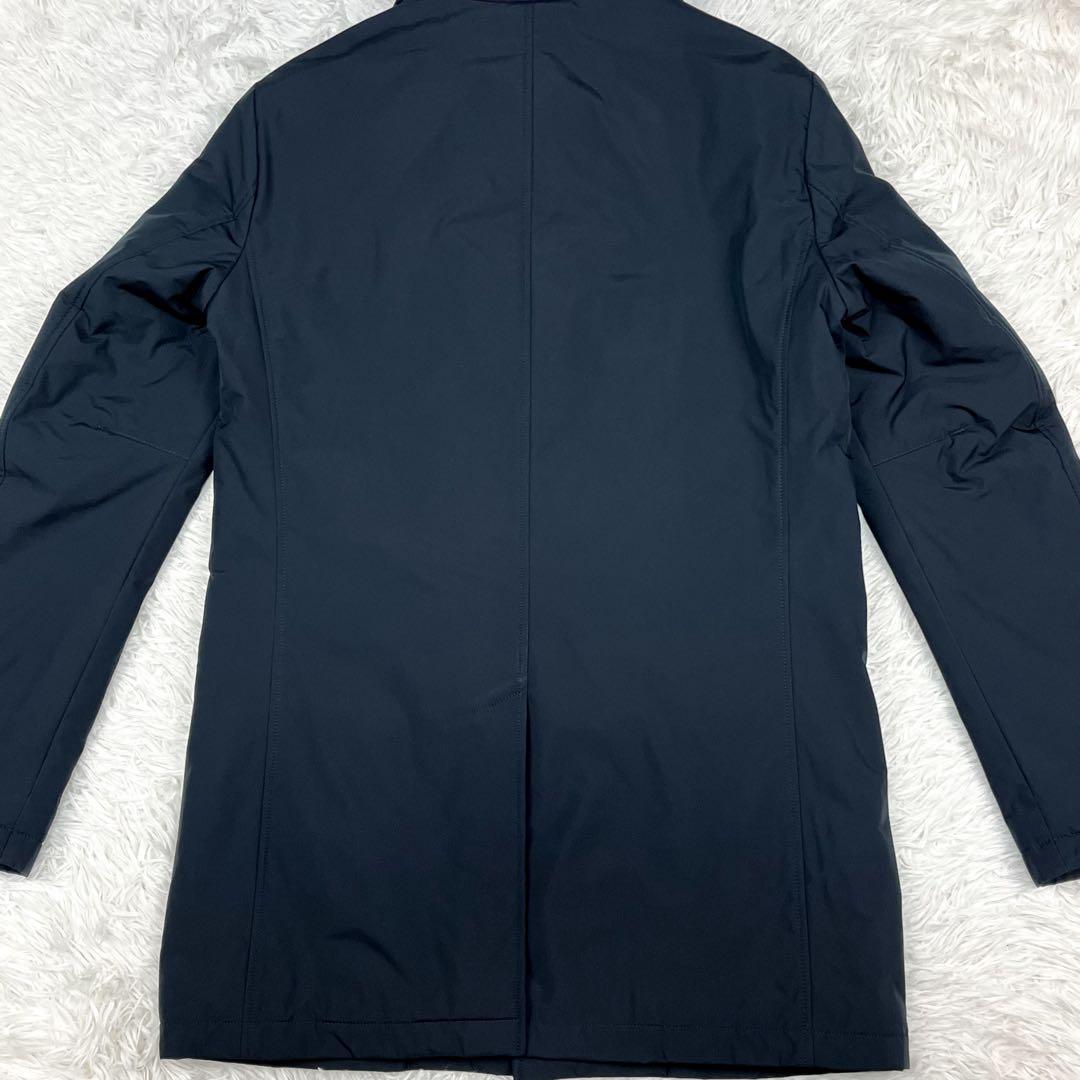 美品 ヘルノ レイヤード チェスターコート HERNOTECH 2way