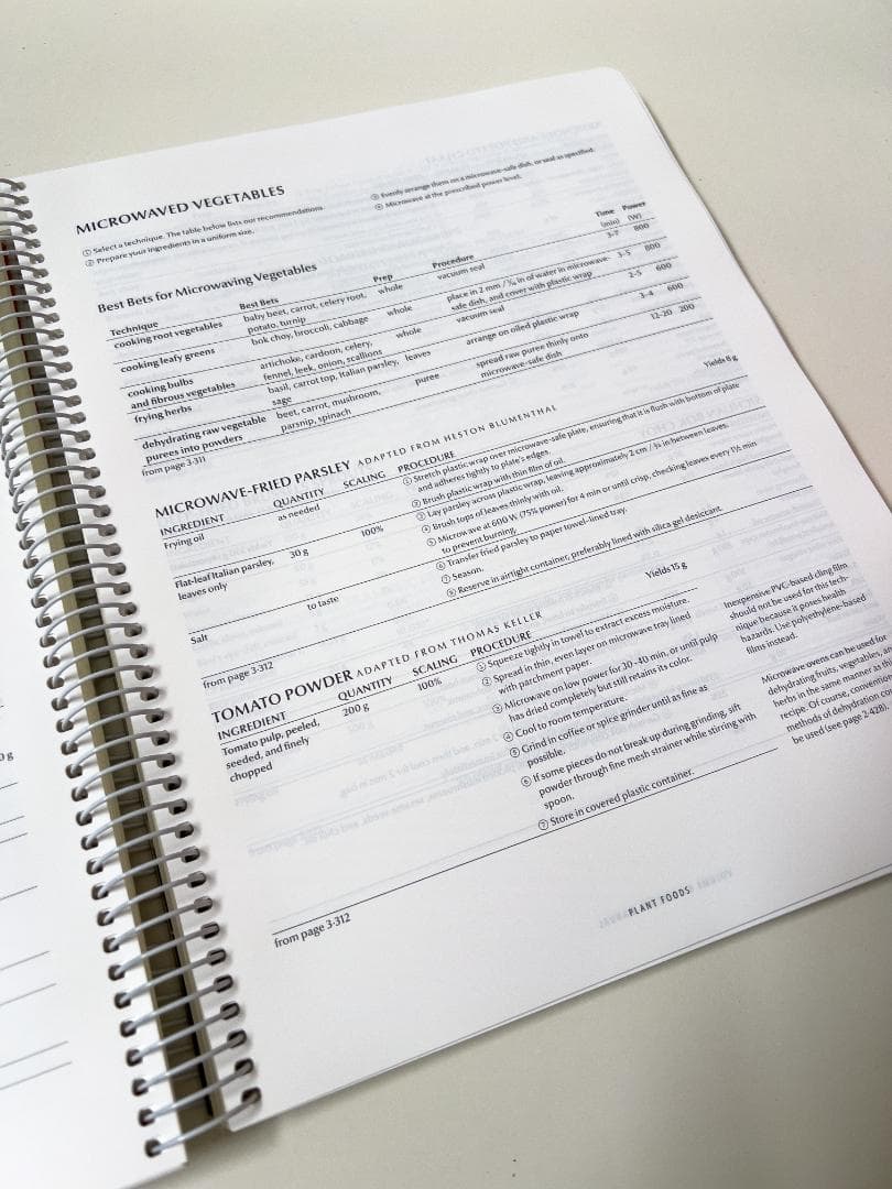 Modernist Cuisine：The Art & Science of～