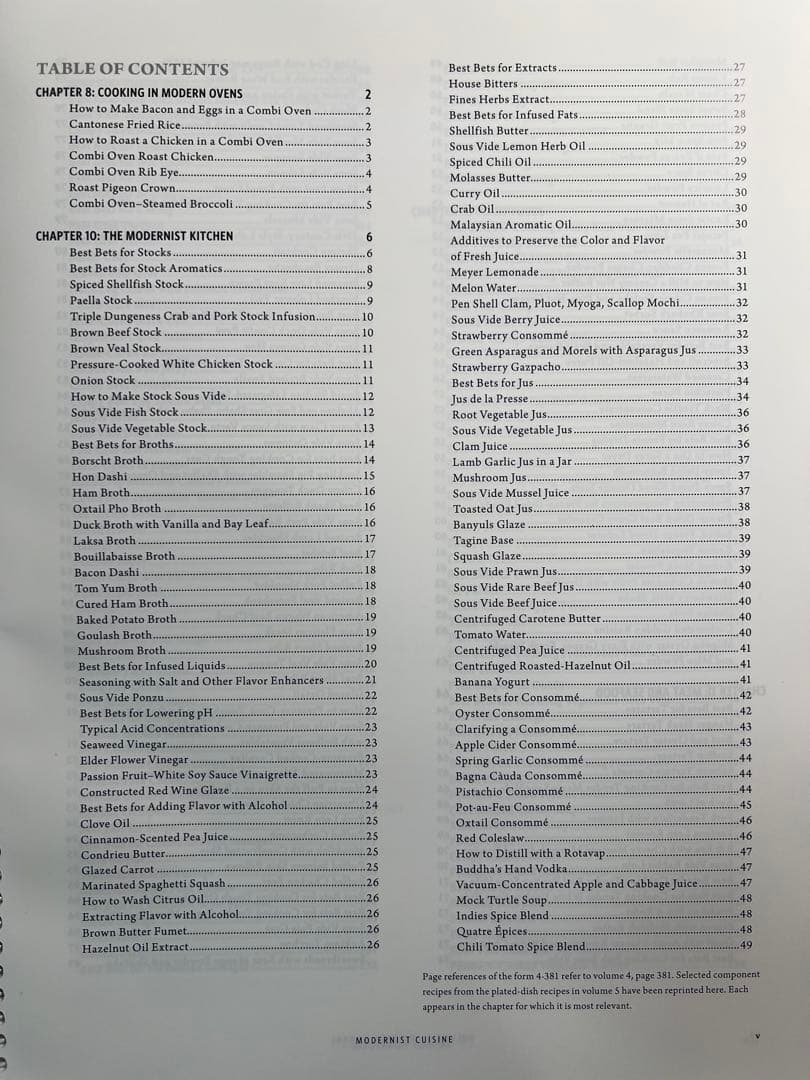 Modernist Cuisine：The Art & Science of～