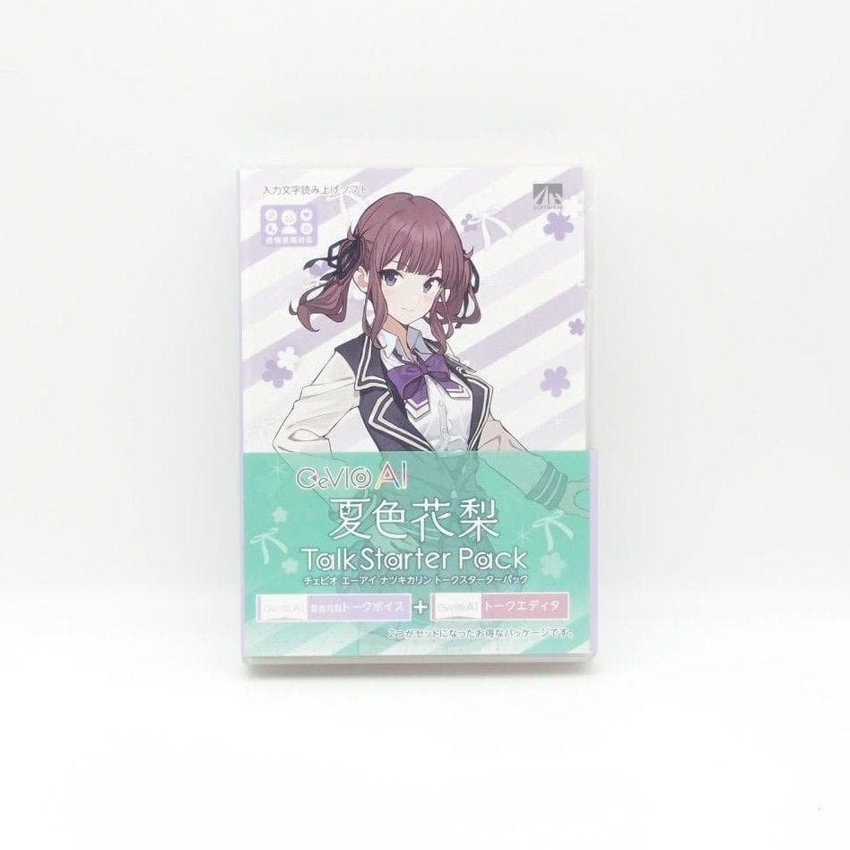 【即発送】AHS CeVIO AI 夏色花梨 トークスターターパック